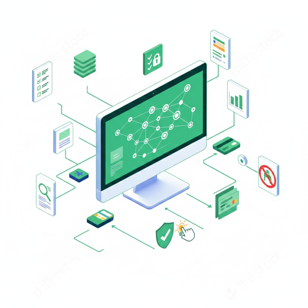 Projection de données propriétaires sur le graphe